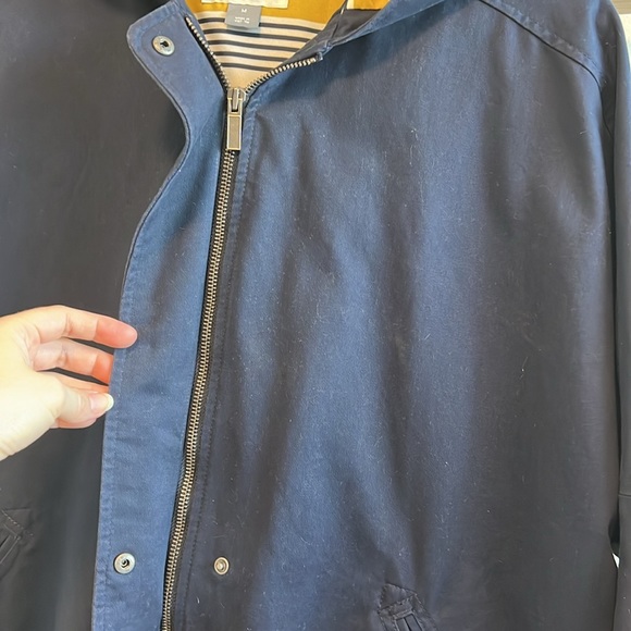 Old Navy Hooded Brushed Chino Twill Coat/Jacket w/Pockets, M - Picture 9 of 11